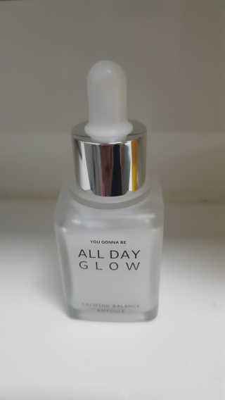 ALL DAY GLOW [올 데이 글로우] 카밍 밸런스 앰플 30ml — 5점을 준 리뷰어가 2019년 11월 올린 사용 사진