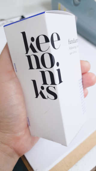 키노닉스 펀더멘탈 하이드레이팅 앰플 부스터 — 4점을 준 리뷰어가 2019년 4월 올린 사용 사진