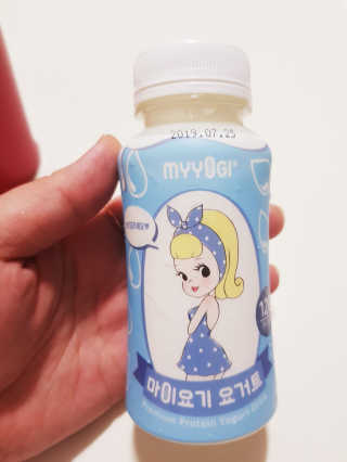 마이요기 요거트 — 5점을 준 리뷰어가 2019년 8월 올린 사용 사진