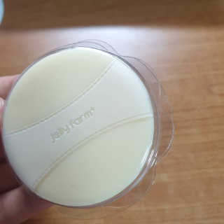 젤리팜 마이크로셀 실리콘퍼프 피치,오렌지 — 1점을 준 리뷰어가 2019년 6월 올린 사용 사진