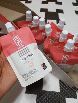 자연원 복다방 2종 100ml 10포씩 — 5점을 준 리뷰어가 2018년 12월 올린 사용 사진