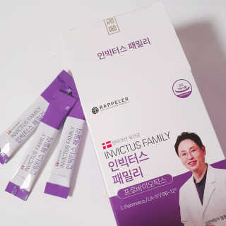 라플레 유해균을 이겨 튼튼한 장으로,  인빅터스 패밀리 — 5점을 준 리뷰어가 2019년 12월 올린 사용 사진
