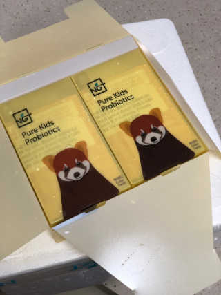 네츄럴굿띵스 퓨어 키즈 프로바이오틱스 60포 — 5점을 준 리뷰어가 2019년 6월 올린 사용 사진