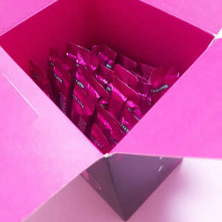 한국맥널티 아이브루 헤이즐넛향 100T — 5점을 준 리뷰어가 2019년 11월 올린 사용 사진