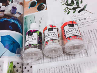 이네스네이쳐 천연 바디오일 미니 3종세트 50ml — 5점을 준 리뷰어가 2018년 5월 올린 사용 사진