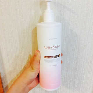 아쿠아큐링 아쿠아S링 퓨어리프레싱 헤어케어 500ml — 5점을 준 리뷰어가 2018년 8월 올린 사용 사진