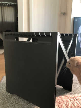 창신리빙 [프랑코 폴딩 분리수거함] 똑똑한 정리 수납 — 3점을 준 리뷰어가 2020년 2월 올린 사용 사진