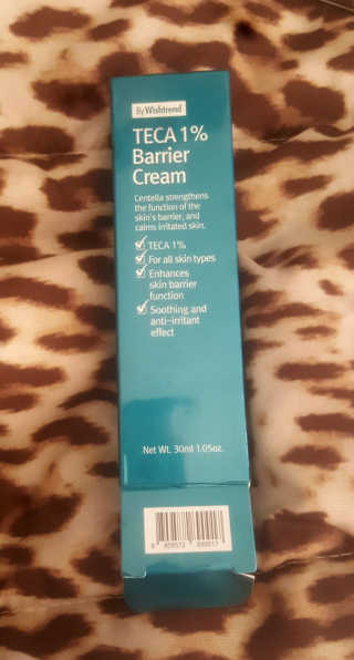 바이 위시트랜드 테카 배리어 크림 — 5점을 준 리뷰어가 2018년 3월 올린 사용 사진