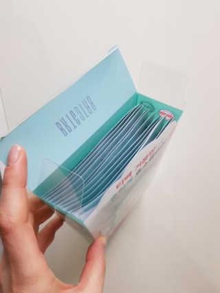 비알티씨 V10 파우더 클렌징 티백 2종 — 5점을 준 리뷰어가 2019년 2월 올린 사용 사진