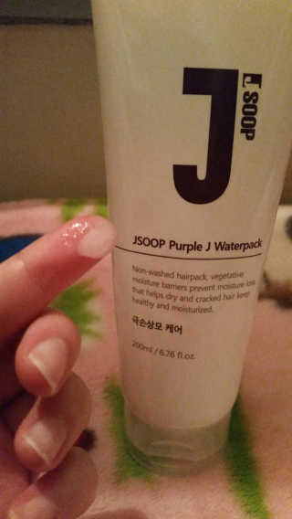제이숲 JSOOP 퍼플 J 워터 팩 200ml — 4.5점을 준 리뷰어가 2019년 2월 올린 사용 사진