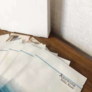 고보습에 화이트닝 아미모네 바다마스크팩 10매입 — 4.5점을 준 리뷰어가 2020년 1월 올린 사용 사진