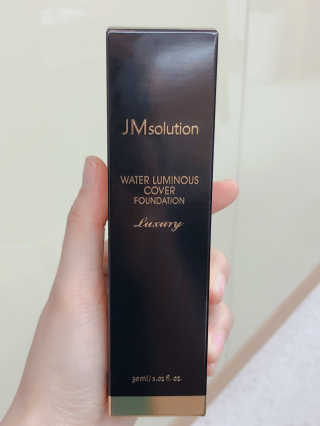 JM솔루션 물광 커버 파운데이션 럭셔리 — 3.5점을 준 리뷰어가 2019년 1월 올린 사용 사진