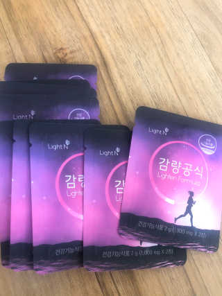 [감량공식] 다이어트 건강기능식품 — 5점을 준 리뷰어가 2019년 12월 올린 사용 사진
