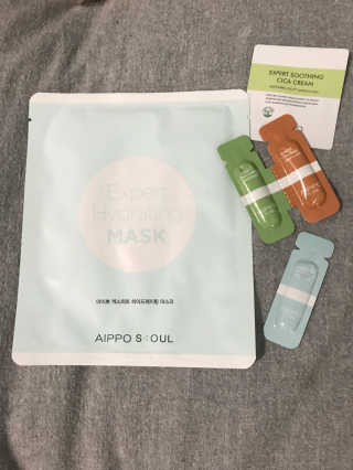 아이뽀 모든 피부 타입을위한 AIPPO Expert Hydrating Mask — 4.83점을 준 리뷰어가 2018년 3월 올린 사용 사진