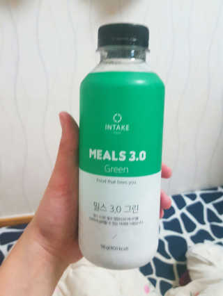 인테이크 밀스 3.0 Trial Kit(보틀형 5종) — 4점을 준 리뷰어가 2017년 4월 올린 사용 사진