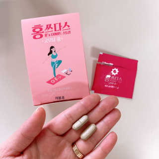 프롬바이오 홍쓰다스 아침,저녁 맞춤형 다이어트식품 14포+14포 — 5점을 준 리뷰어가 2020년 2월 올린 사용 사진