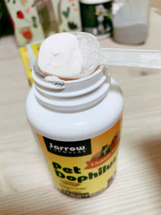 재로우 제로우 펫 도필러스 반려동물 유산균 영양제 70.5g — 5점을 준 리뷰어가 2018년 8월 올린 사용 사진