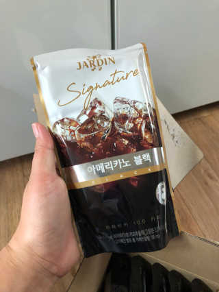 (주)쟈뎅 쟈뎅 시그니처 블랙, 헤이즐넛 230ml — 5점을 준 리뷰어가 2018년 7월 올린 사용 사진