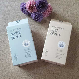 착한습관 귀리쉐이크와 서리태쉐이크 — 5점을 준 리뷰어가 2018년 8월 올린 사용 사진