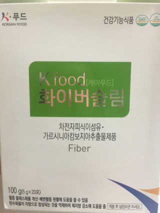 두루원 똥기사의 Kfood 화이버슬림 — 1.33점을 준 리뷰어가 2018년 8월 올린 사용 사진