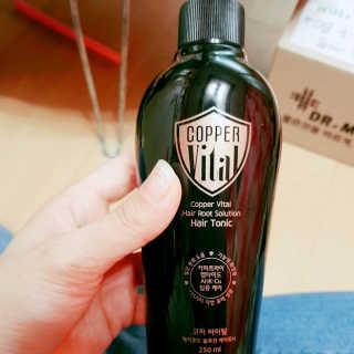 코퍼바이탈 헤어루트 솔루션 헤어토닉 250ml — 5점을 준 리뷰어가 2018년 9월 올린 사용 사진