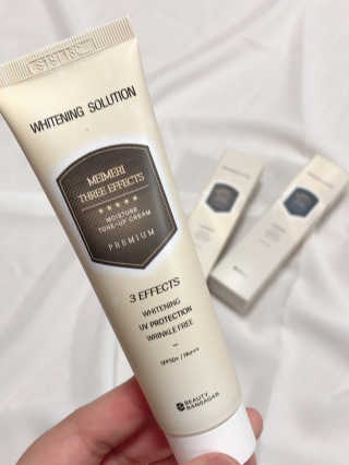 메이메리 쓰리이펙츠 모이스처 톤업크림 50ml — 4점을 준 리뷰어가 2020년 1월 올린 사용 사진