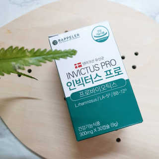 라플레 염창환 박사의 3세대 유산균, 인빅터스 프로 — 5점을 준 리뷰어가 2019년 3월 올린 사용 사진