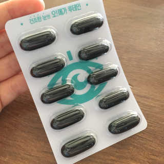 네츄럴굿띵스 오!메가루테인 60일분 — 3.5점을 준 리뷰어가 2018년 7월 올린 사용 사진