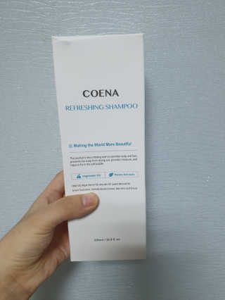 코에나샴푸 500ml — 4점을 준 리뷰어가 2019년 7월 올린 사용 사진