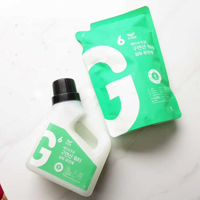 구연산 워터 섬유유연제 1L 리필세트 리뷰 사진