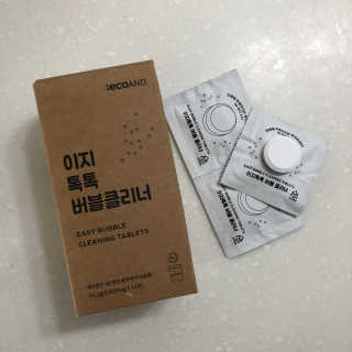 [에코앤드]이지톡톡 버블클리너 1종세척제 — 4점을 준 리뷰어가 2019년 6월 올린 사용 사진