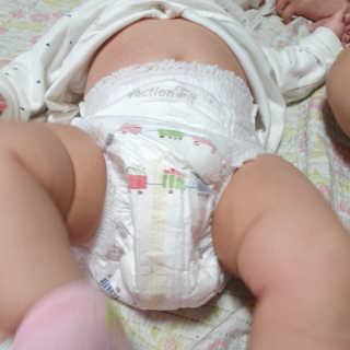 보솜이 액션핏 팬티형 — 5점을 준 리뷰어가 2019년 4월 올린 사용 사진