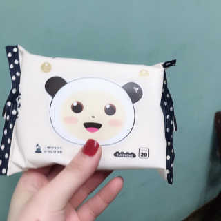 달곰이 물티슈 — 5점을 준 리뷰어가 2019년 2월 올린 사용 사진