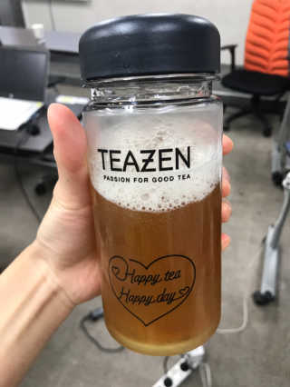 티젠 레몬밤 + 마이보틀 — 5점을 준 리뷰어가 2018년 7월 올린 사용 사진
