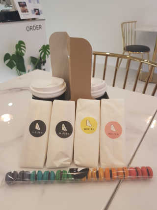 메이젠 인천논현점 [메이젠_논현]샌드위치 4개,소금커피,밀크티,마카롱 — 5점을 준 리뷰어가 2019년 2월 올린 사용 사진