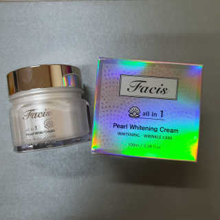 파시스 올인원 진주 화이트닝 크림 100ml — 3점을 준 리뷰어가 2019년 5월 올린 사용 사진