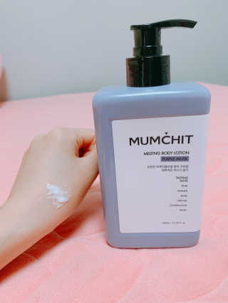멈칫(MUMCHIT) 멜팅 바디로션 — 5점을 준 리뷰어가 2018년 12월 올린 사용 사진