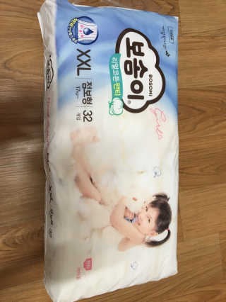 보솜이 리얼코튼 팬티형 — 3.5점을 준 리뷰어가 2019년 3월 올린 사용 사진