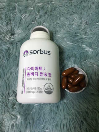 소버스 다이어트 린바디 번앤컷 — 4점을 준 리뷰어가 2019년 10월 올린 사용 사진