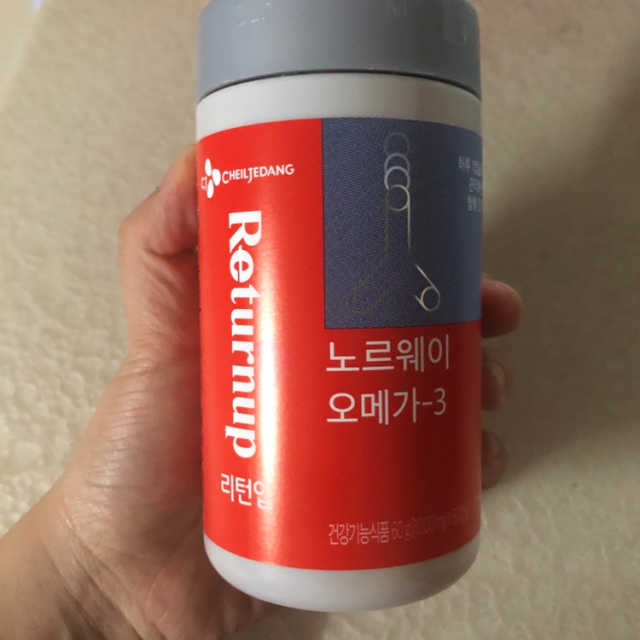 리턴업 노르웨이 오메가-3 리뷰 사진