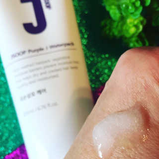 제이숲 JSOOP 퍼플 J 워터 팩 200ml — 5점을 준 리뷰어가 2019년 2월 올린 사용 사진