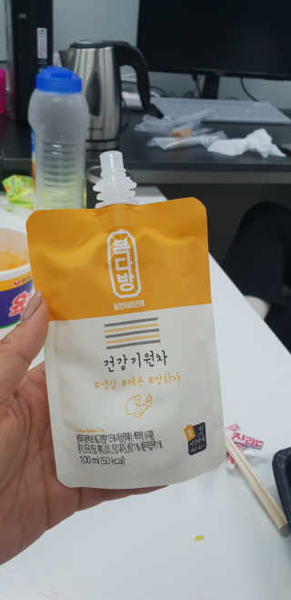 자연원 복다방 2종 100ml 10포씩 — 5점을 준 리뷰어가 2018년 12월 올린 사용 사진