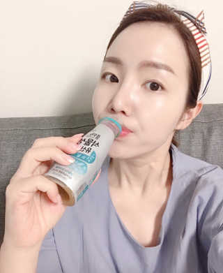 [풀무원 프로바이오틱] 식물성유산균 모링가 밀크씨슬 — 4점을 준 리뷰어가 2019년 7월 올린 사용 사진