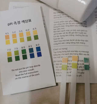 포므시 스노우화이트클렌징폼pH5.5 — 4.5점을 준 리뷰어가 2019년 8월 올린 사용 사진