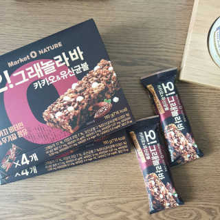 오그래놀라 카카오유산균볼 오그래놀라바 카카오앤유산균볼 — 5점을 준 리뷰어가 2020년 3월 올린 사용 사진