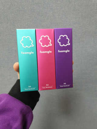 폼글 I foamgle [폼글] 거품가글 50ml 3종 - 민트, 라벤더, 라즈베리 — 5점을 준 리뷰어가 2019년 11월 올린 사용 사진