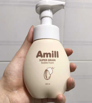 에이밀 슈퍼 그레인 버블 폼 200ml — 4점을 준 리뷰어가 2019년 12월 올린 사용 사진