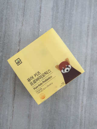 네츄럴굿띵스 퓨어 키즈 프로바이오틱스 60포 — 5점을 준 리뷰어가 2019년 6월 올린 사용 사진
