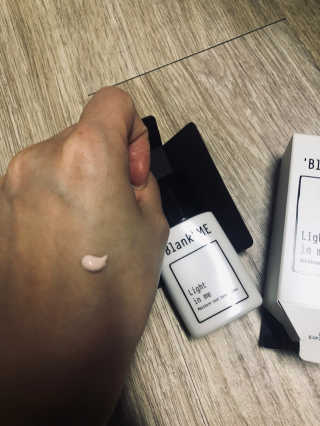 블랭크미 모이스쳐 코트 베이스 프라이머 — 4점을 준 리뷰어가 2019년 7월 올린 사용 사진