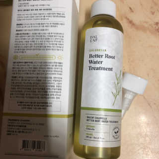 달리프 클로렐라 베러 루트 워터트리트먼트 200ml — 4점을 준 리뷰어가 2018년 12월 올린 사용 사진